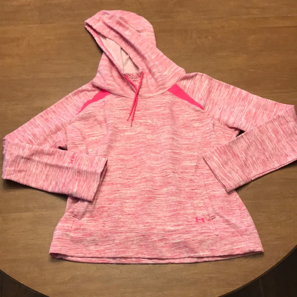 Light pink under armour sweatshirt